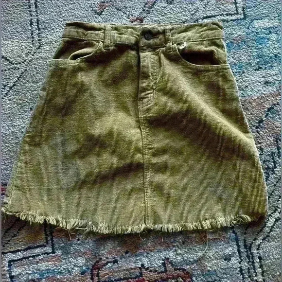 Boutique Dresses & Skirts - Boutique Tan Mini Skirt